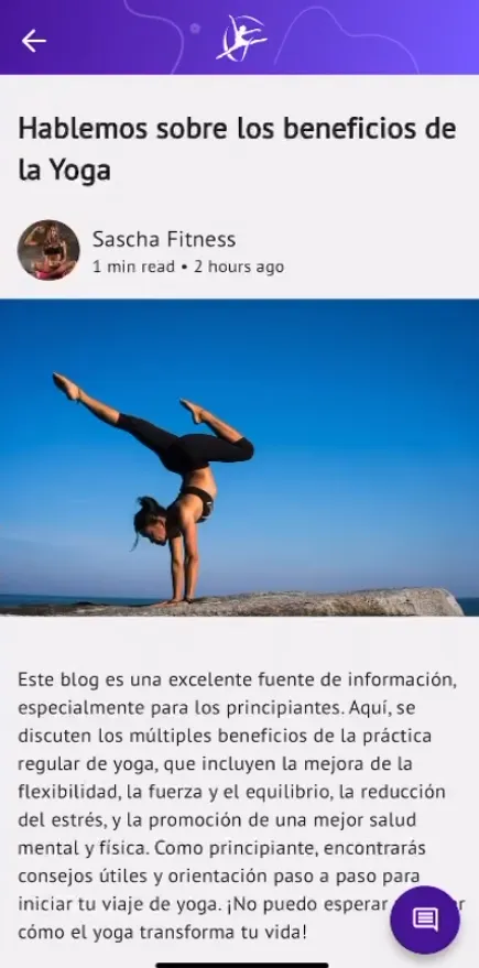 Blog listing