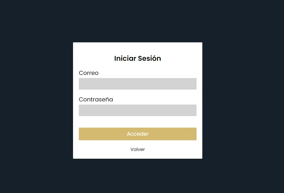 Admin login